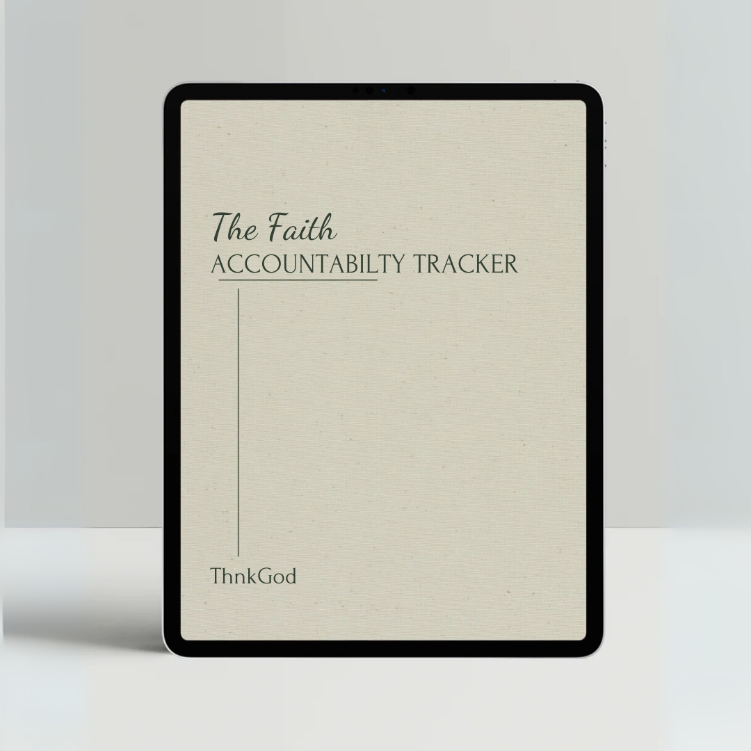 Faith Accountability Tracker